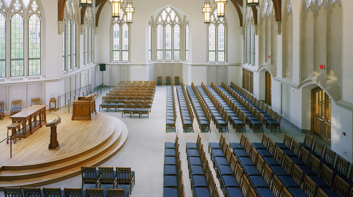 University Chapel - Seating, Lectern, Podium